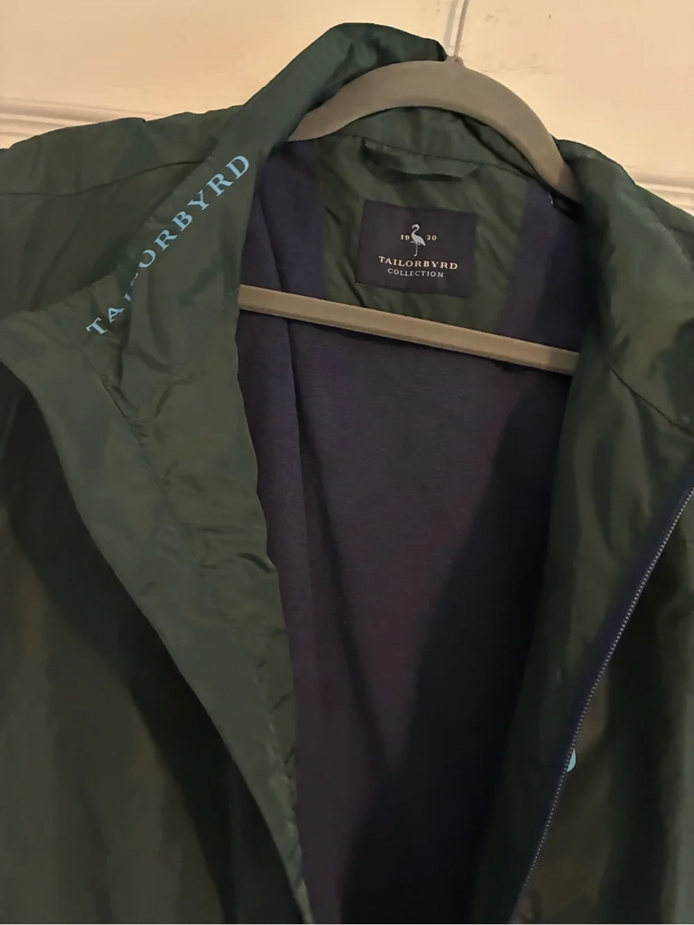 TailorByrd Golf Vest Fleece Lined Performance Hunter Green XXL
